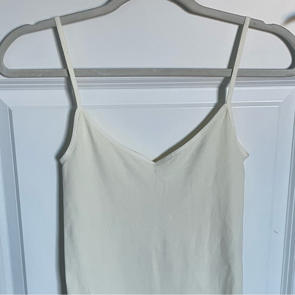 New! Intimately Free People Cream Stretch seamless Jumpsuit nwot 29948 - Picture 4 of 12